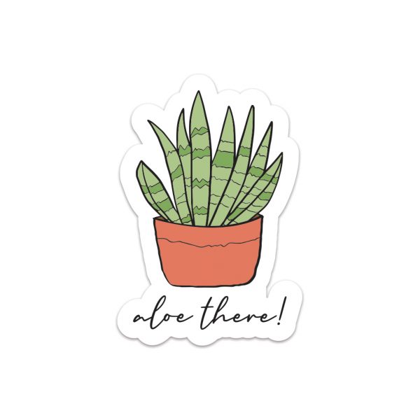 Aloe There Sticker