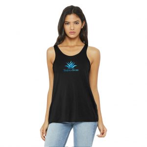 Tequila Snobs Ladies Flowy Racerback Tank