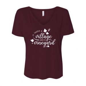 It Takes A Village V-Neck Tee