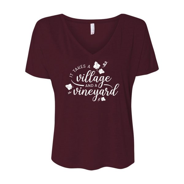 It Takes A Village V-Neck Tee