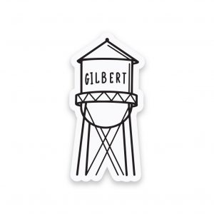Gilbert Water Tower Magnet