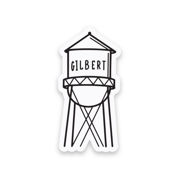 Gilbert Water Tower Magnet