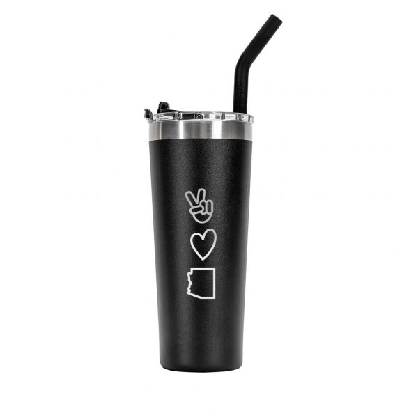 Peace Love Arizona Tumbler