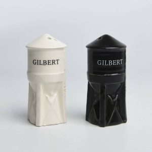 Gilbert Water Tower Salt & Pepper Shaker Set