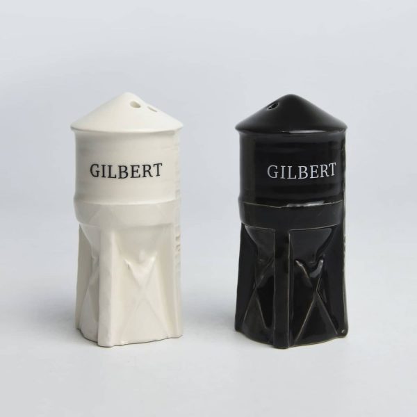 Gilbert Water Tower Salt & Pepper Shaker Set