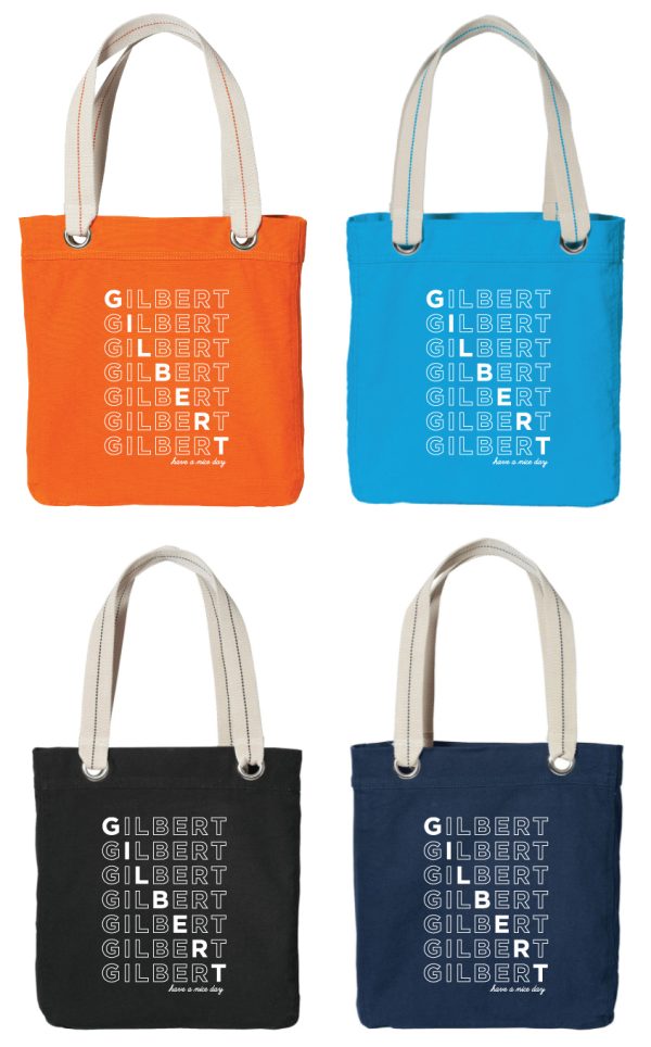 Gilbert Tote Bags
