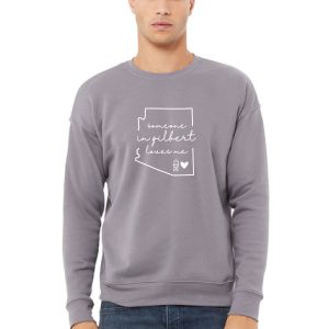 Someone in Gilbert Loves Me Crew Neck Sweatshirt