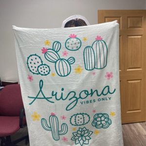 Arizona Cactus Blanket