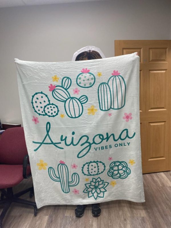 Arizona Cactus Blanket
