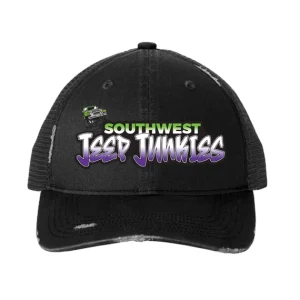 Southwest Jeep Junkies Distressed Mesh Back Hat